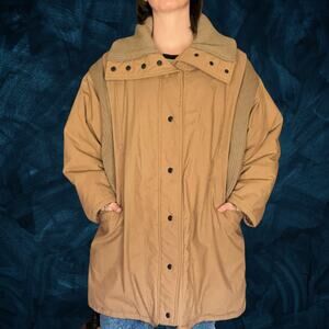 Vintage YR Women's Winter Coat - Grunge Oversize - Size XL/22.5 - Good Condition